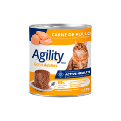 AGILITY LATA GATO ADULTO POLLO