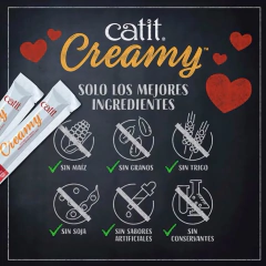 CATIT CREAMY POLLO SNACK CREMOSO - comprar online