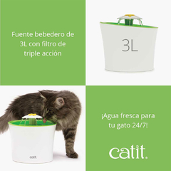 FUENTE BEBEDERO FLOWER CAT IT - comprar online