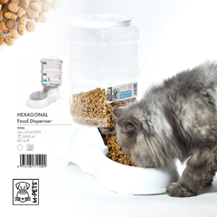 DISPERNSER / COMEDERO MPETS HEXAGONAL 3,5 KG - comprar online