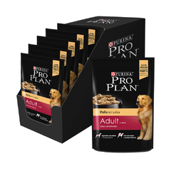 PRO PLAN POUCH PERRO ADULTO POLLO EN SALSA - Timoteo Pet Shop