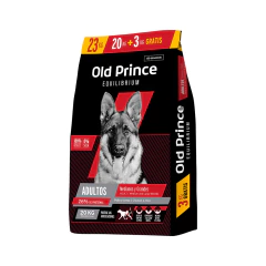 OLD PRINCE EQUILIBRIUM ADULTO MED & GRD 20+3 KG BONUS