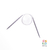 Aguja Circular Fija Aluminio con Cable de 80 Cm. - Bazar de Hilados - Comprá online lana, hilo y agujas importadas para tejer.