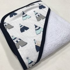 Toallón con Capucha Estampada - comprar online