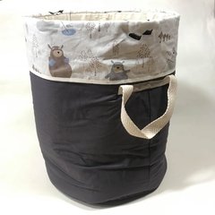 Cesto organizador de juguetes de tela (50 alto x 40 diámetro) - mini baby - accesorios para bebés