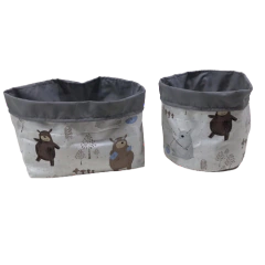 Cesto Organizador Pack x 2 unidades - Gabardina Estampada en internet