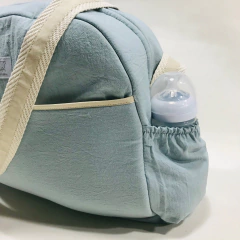 Imagen de Bolso Maternal Tusor - 100% algodón - 3 Bolsillos