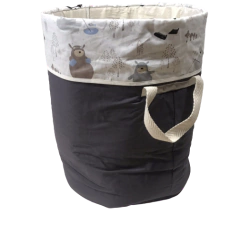 Cesto organizador de juguetes - Interior de goma espuma (Tamaño 50 cm alto - 120 cm circunferencia) - comprar online