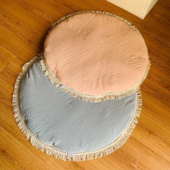 mini Play Mat Base Impermeable - Tusor con flecos (75 cm ancho) en internet