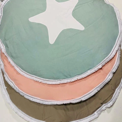 Play Mat - Tusor con flecos base impermeable (1,20 m ancho) - comprar online