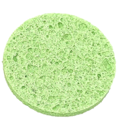 Esponja Facial de Celulosa Comprimida - Anamê Vio - Cosmética Orgánica Certificada - tienda online