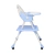 Silla De Comer Premium Baby Mia 3-1 Alta Baja Mesita Bandeja Color Azul - TATETI
