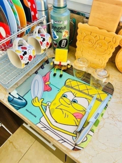 Escurridor de vajilla - BOB ESPONJA
