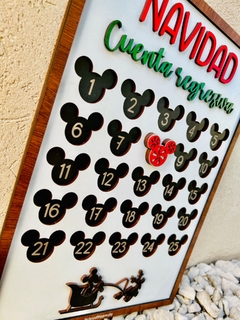 CALENDARIO DE ADVIENTO MICKEY - Felpuditos MDQ
