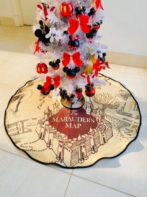 CUBRE pie de arbol - HARRY POTTER - Mapa del merodeador