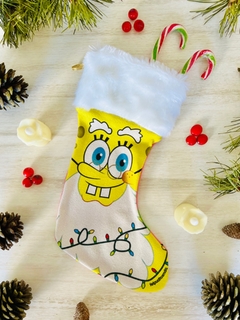 BOTA navideña BOB ESPONJA & PATRICIO