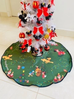 CUBRE pie de arbol VERDE - MICKEY & FRIENDS