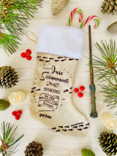 BOTA navideña HARRY POTTER - Mapa del merodeador - comprar online