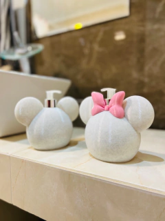 DISPENSER DE JABÓN MICKEY MÁRMOL - 350ml - comprar online