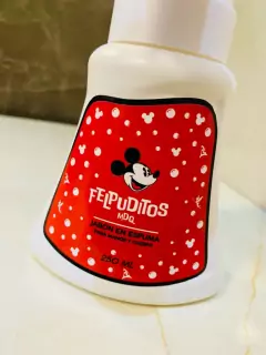JABÓN ESPUMA CON FORMA MICKEY - ROJO - comprar online