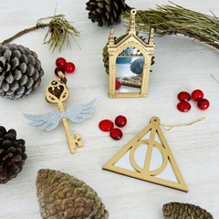 Adorno p/ árbol Harry Potter x 3
