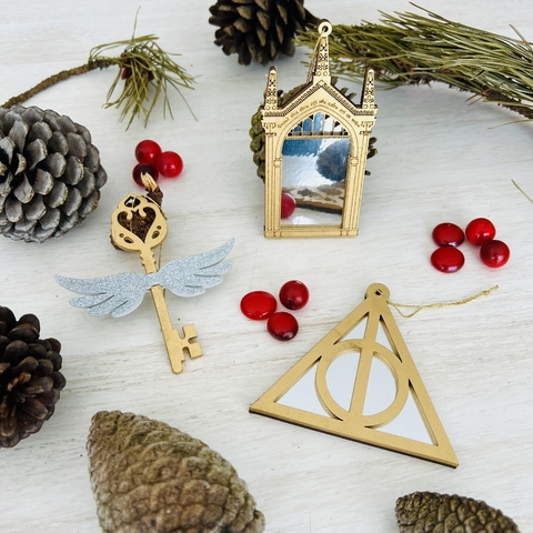 Adorno p/ árbol Harry Potter x 3
