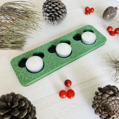 Centro de mesa - Porta velas - MICKEY VERDE (R) en internet