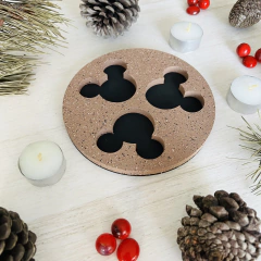 Centro de mesa - Porta velas - ARENA (C)