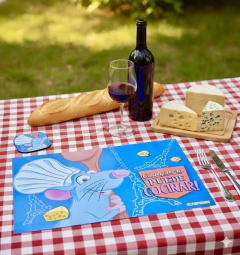 Individuales Ratatouille - París - Felpuditos MDQ