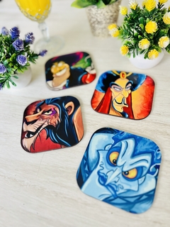 Posavasos VILLANOS - Pack x 4 - comprar online