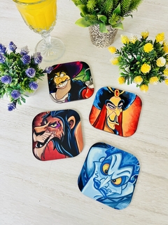 Posavasos VILLANOS - Pack x 4