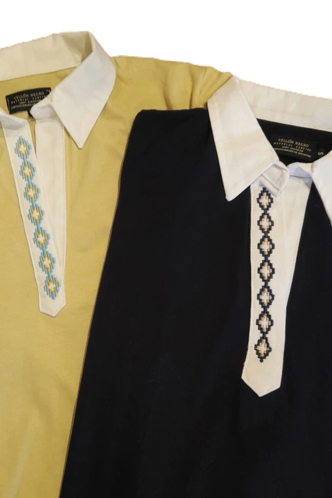 Remera Guarda - cuello camisa