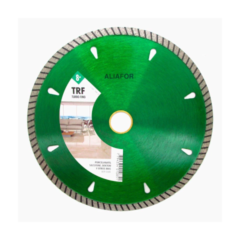 DISCO DIAMANTADO CONTINUO 4.5" TRF TURBO FINO - ALIAFOR en internet