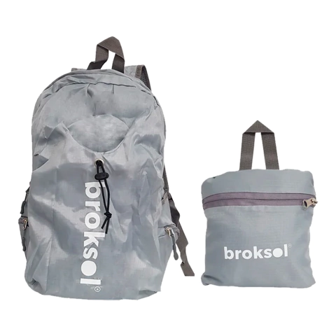 MOCHILA TRANSFORMER TREKKING 15 LITROS GRIS - BROGAS
