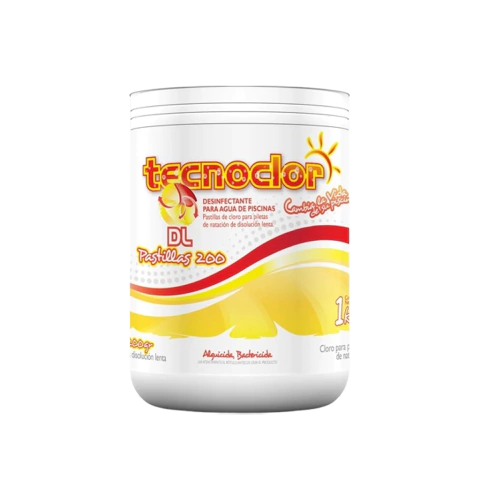 CLORO EN PASTILLA POTE X 1 KG DISOLUCION LENTA - TECNOCLOR