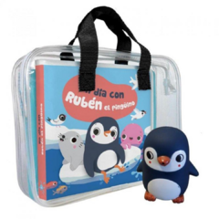 Libro de baño: Un día con Rubén el pingüino - Martinez Sigrid