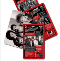 ROCK INTERNACIONAL - Grandes bandas internacionales - Juego de cartas - comprar online