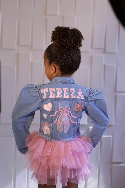Jaqueta Jeans PERSONALIZADA BAILARINA