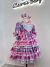 Vestido Quadrilha Coraçao Luxo + Lacinhos de cabelo - (cópia) on internet