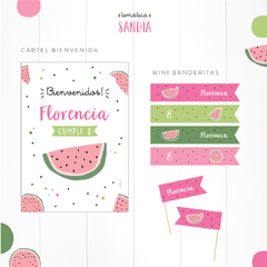KIT IMPRIMIBLE - SANDIA - tienda online