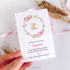 ESTAMPITA COMUNIÓN MODELO BELEN