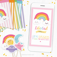 KIT IMPRIMIBLE - ARCOIRIS - comprar online