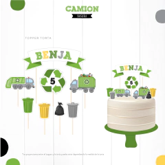 KIT IMPRIMIBLE - CAMION DE BASURA - tienda online