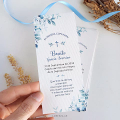 ESTAMPITA COMUNIÓN SEÑALADOR MODELO BENITO - Lorenza Diseño