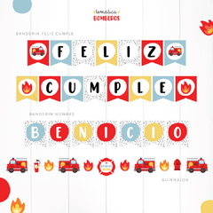 KIT IMPRIMIBLE - BOMBEROS en internet