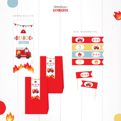 KIT IMPRIMIBLE - BOMBEROS - tienda online