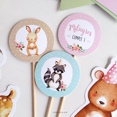 KIT IMPRIMIBLE - BOSQUE NENA - Lorenza Diseño