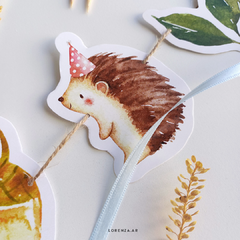 BOSQUE NENES - KIT DECORACION CUMPLEAÑOS IMPRESO - comprar online