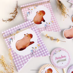 TEMÁTICA CAPIBARA NENA - comprar online