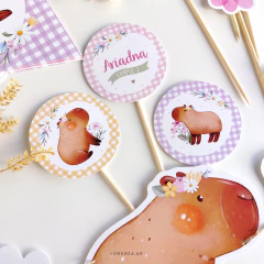 KIT IMPRIMIBLE - CAPIBARA NENA - comprar online